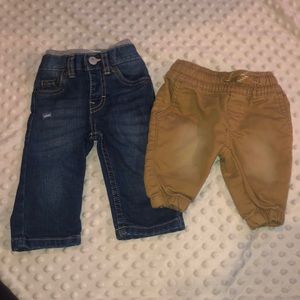 Baby boy jeans and joggers